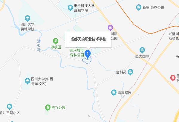 成都天府职业技术学校地址在哪
