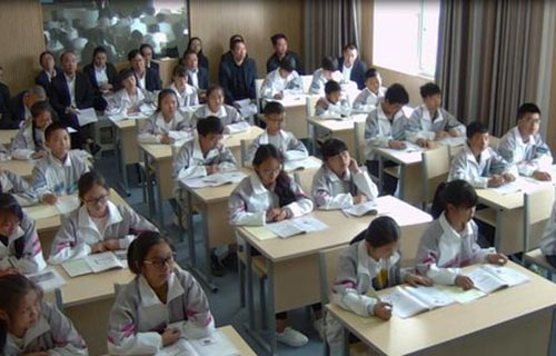 巴中市巴州区化成职业中学课堂掠影