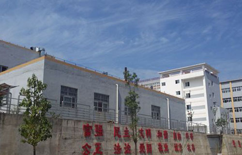 四川省苍溪县职业高级中学校园一角
