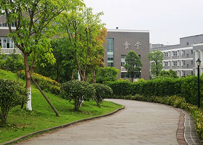 重庆建筑工程职业学院校园一角