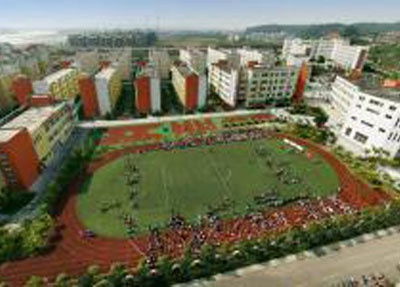 四川省江油市职业中学校俯视图