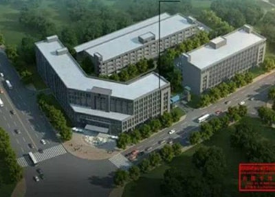四川盐源职业中学校园俯视图