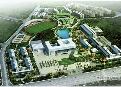 眉山机电职业技术学校学校鸟瞰图